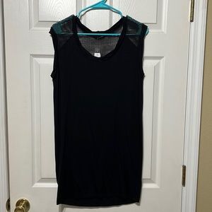 Mini t-shirt black dress. Never worn!